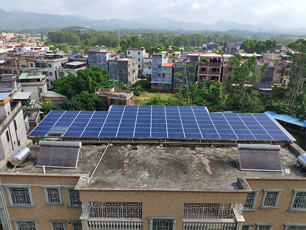 東莞厚街郭姐家用太陽能光伏發電案例