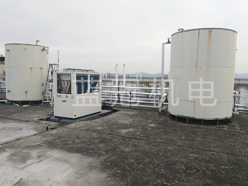 江晟鋁業空氣能熱水器工程