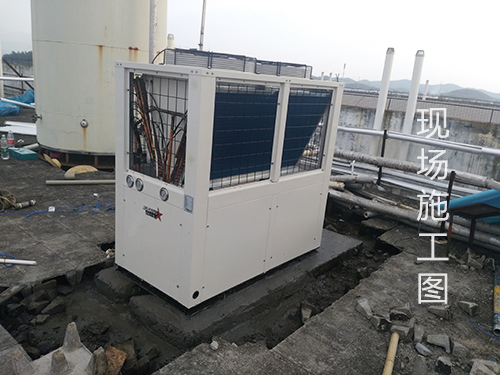 江晟鋁業空氣能熱水器工程