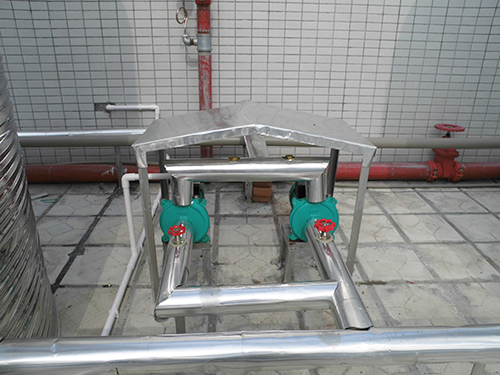 恒生五金工廠宿舍熱水工程細節圖