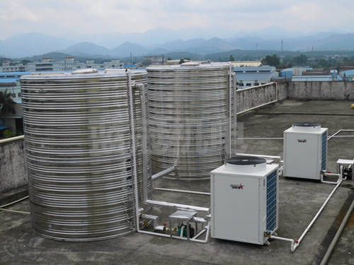 藍(lán)冠機(jī)電空氣能熱水器工程