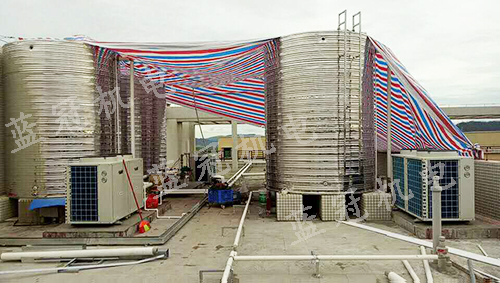藍(lán)冠機(jī)電完成珠海市信維勞務(wù)派遣公司空氣能熱水工程