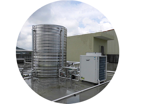 要保持空氣能熱水工程通風