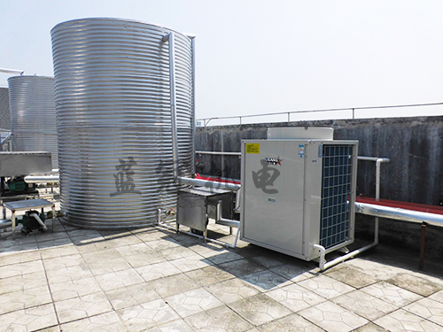 工廠員工宿舍空氣能熱水工程