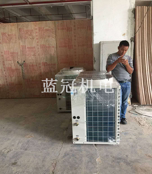 中山小霸王空氣能熱水工程-2臺(tái)10P空氣能熱水器