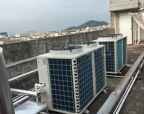 珠海旭泰工廠熱水工程-空氣能熱水工程部分主機