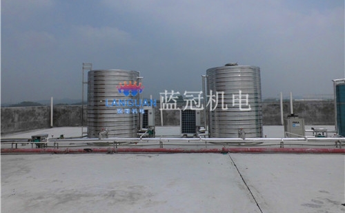 藍冠機電空氣能熱水工程