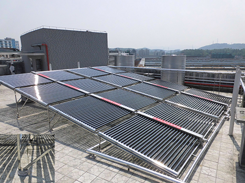太陽能熱水工程支架細節圖