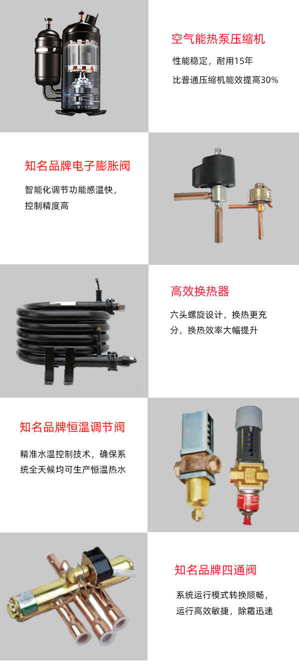 普瑞思頓5P熱泵熱水機組