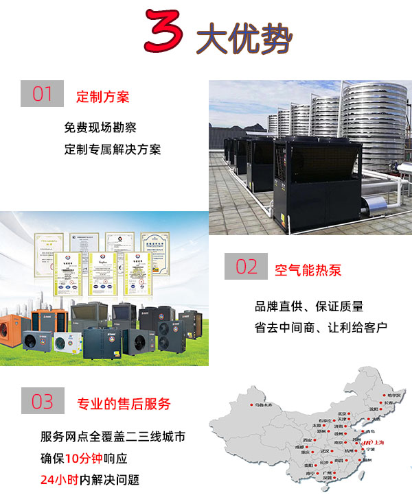 藍冠熱水工程優勢