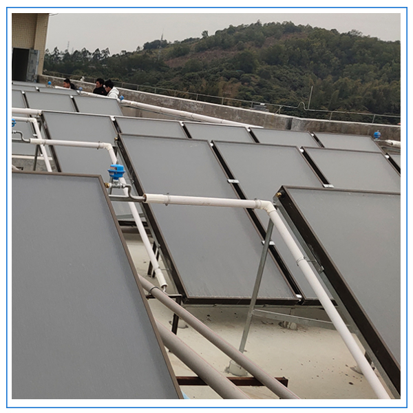 小型工廠太陽能熱水系統